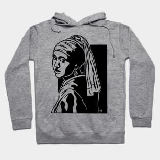 Girl with a Pearl Earring Hoodie